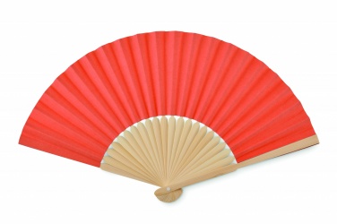Logo trade corporate gifts picture of: Manual hand fan