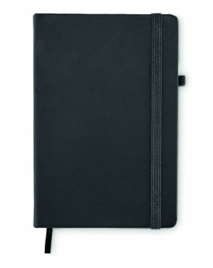 Logo trade advertising products picture of: Recycled Leather A5 notebook