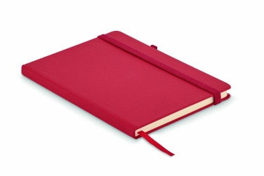 Logotrade advertising products photo of: Recycled Leather A5 notebook