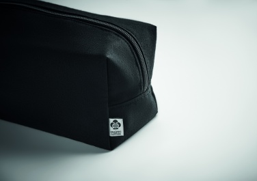 Logotrade business gift image of: Canvas cosmetic bag 220 gr/m²