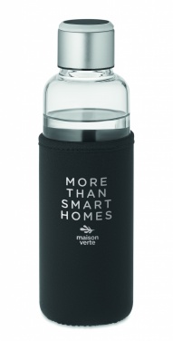 Logo trade corporate gifts image of: Glass bottle sensor reminder