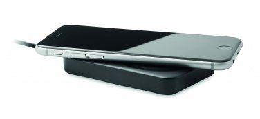Logo trade promotional items picture of: Magnetic wireless charger 15W powerbank 5000 mAh
