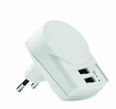 Logotrade corporate gift picture of: Skross Euro USB Charger (2xA) 12W