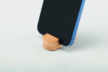 Logo trade promotional giveaway photo of: Mini bamboo phone stand
