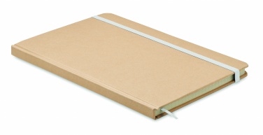 Logo trade promotional giveaways image of: A5 recycled carton notebook