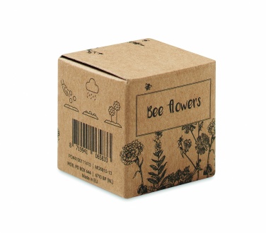 Logo trade corporate gift photo of: Seed bomb with bee flowers
