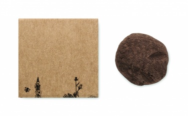 Logo trade promotional giveaways picture of: Seed bomb with bee flowers