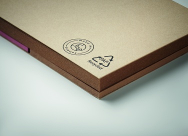 Logotrade promotional merchandise photo of: Recycled paper memo set