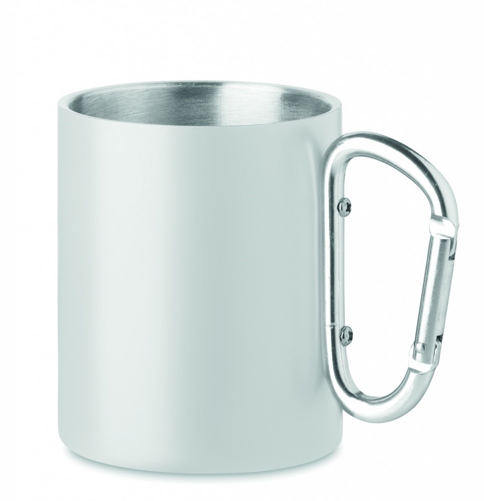 Logotrade promotional merchandise photo of: Metal mug and carabiner handle