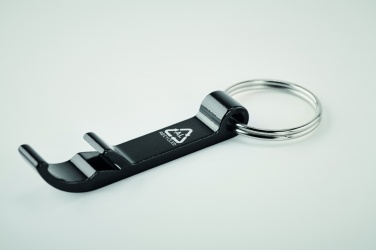 Logotrade promotional products photo of: Recycled aluminium key ring Nokia