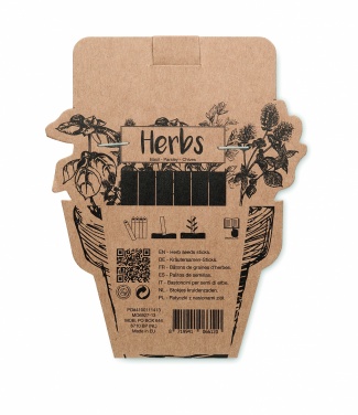Logotrade promotional giveaway picture of: Herb seeds sticks
