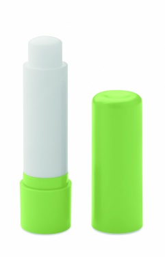 Logo trade promotional items image of: Vegan lip balm in recycled ABS