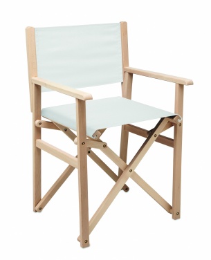 Logotrade promotional products photo of: Foldable wooden beach chair