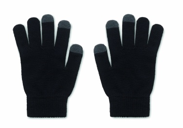 Logotrade promotional items photo of: RPET tactile gloves