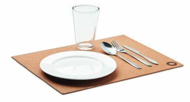 Logo trade advertising products picture of: Placemat in cork