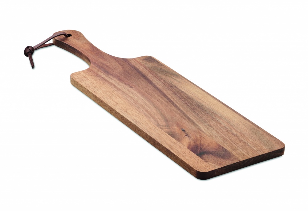 Logo trade promotional giveaway photo of: Acacia wood serving board