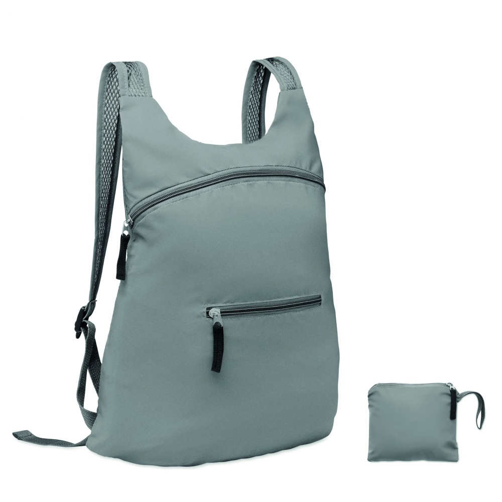 Logo trade promotional gifts image of: Foldable reflective sports bag