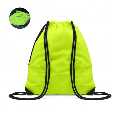 Logo trade corporate gifts image of: Brightning drawstring bag