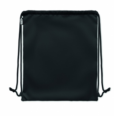 Logotrade promotional giveaways photo of: Large drawstring bag 300D RPET