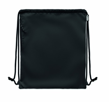 Logotrade promotional giveaway image of: Large drawstring bag 300D RPET