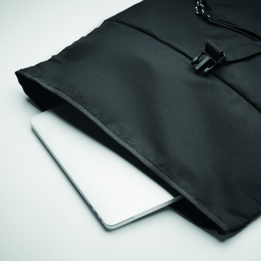 Logotrade promotional merchandise picture of: 600D RPET rolltop backpack