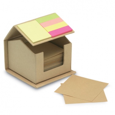 Logotrade corporate gift image of: Memo/sticky notes pad recycled