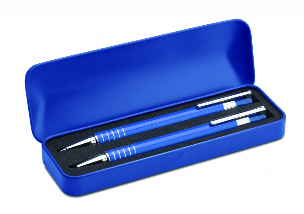 Logotrade corporate gift picture of: Ball pen set in metal box