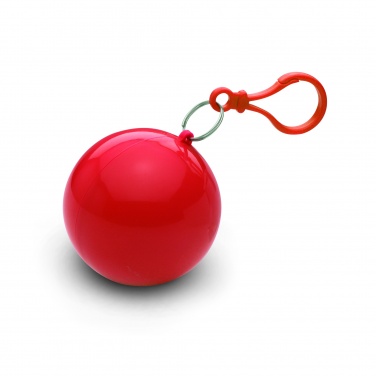 Logo trade promotional items image of: Poncho in round container