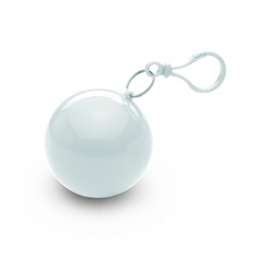 Logo trade promotional merchandise image of: Poncho in round container