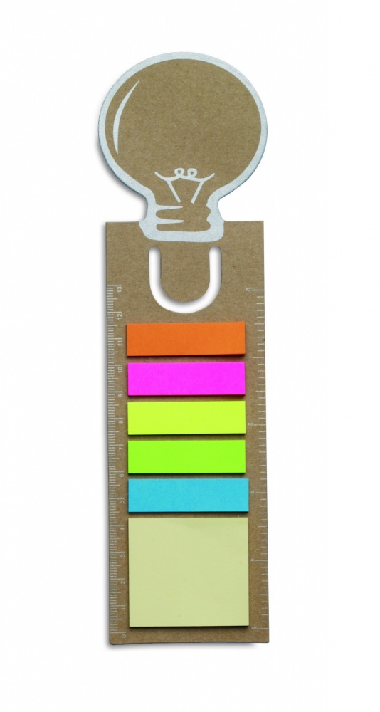 Logotrade promotional products photo of: Bookmark with sticky memo pad