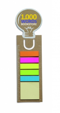 Logotrade promotional gifts photo of: Bookmark with sticky memo pad