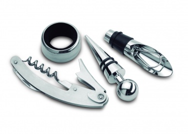 Logo trade promotional merchandise image of: Wine  set in tin box
