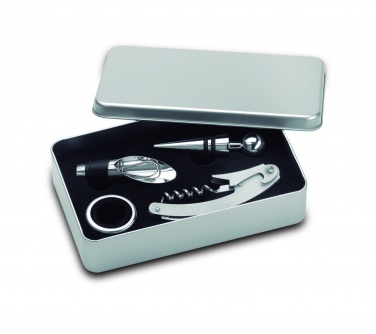 Logo trade promotional products picture of: Wine  set in tin box