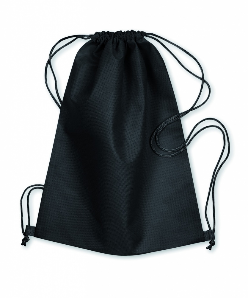 Logo trade promotional items picture of: 80gr/m² nonwoven drawstring