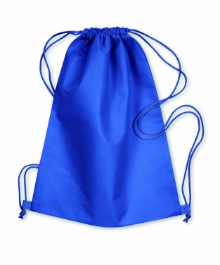 Logo trade business gifts image of: 80gr/m² nonwoven drawstring