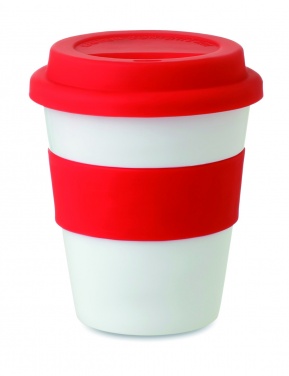 Logotrade promotional giveaway image of: PP tumbler with silicone lid
