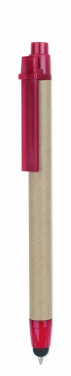 Logo trade promotional products image of: Recycled carton stylus pen