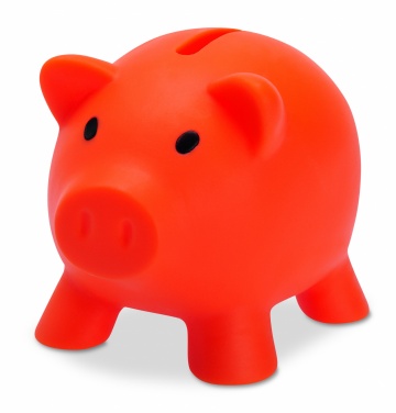 Logo trade promotional products image of: Piggy bank