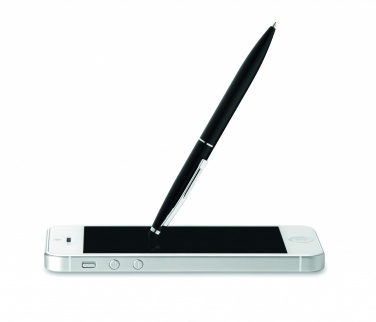 Logo trade promotional merchandise picture of: Twist type pen w stylus top
