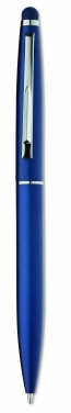 Logo trade promotional gifts image of: Twist type pen w stylus top