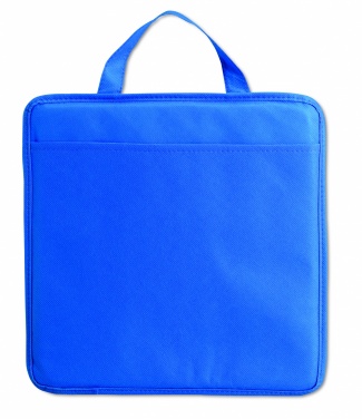Logo trade promotional giveaways picture of: Non woven stadium cushion