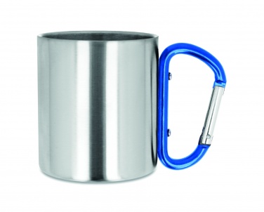 Logo trade promotional items picture of: Metal mug & carabiner handle