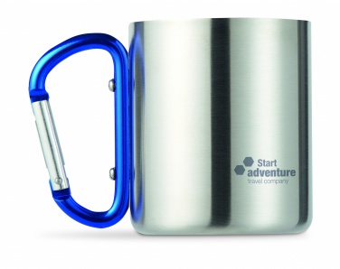 Logotrade promotional items photo of: Metal mug & carabiner handle