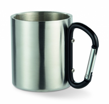 Logotrade promotional merchandise photo of: Metal mug & carabiner handle