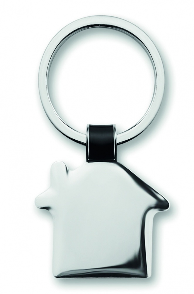 Logo trade promotional gifts image of: House shaped key ring Riga
