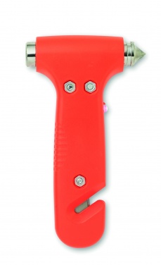 Logo trade promotional gifts picture of: 3 in 1 Emergency hammer