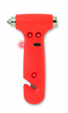Logo trade promotional merchandise photo of: 3 in 1 Emergency hammer