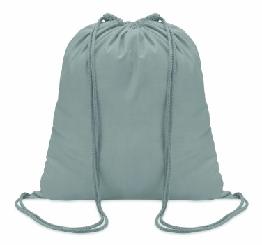Logo trade promotional giveaways image of: 100gr/m² cotton drawstring bag
