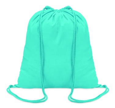 Logo trade corporate gifts picture of: 100gr/m² cotton drawstring bag