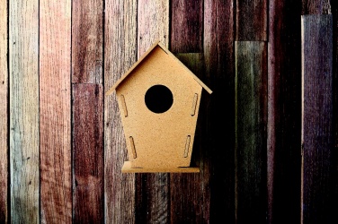 Logotrade promotional gift image of: Wooden bird house